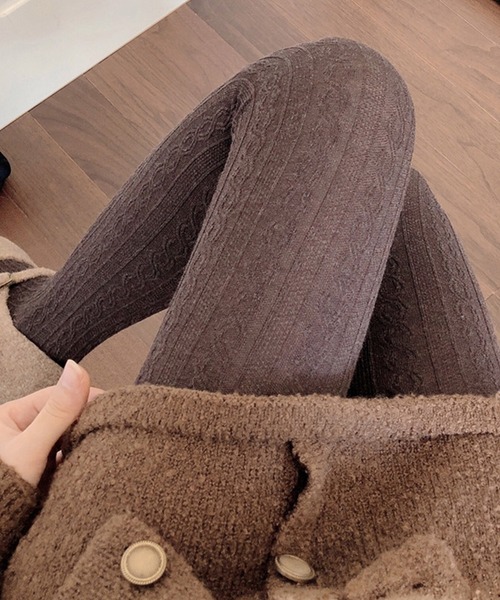 タイツ/ストッキング CLANE MIX COLOR KNIT TRENKER 25SS先行予約アイテム紹介Part2】12月13日（金）から始まる先行予約会