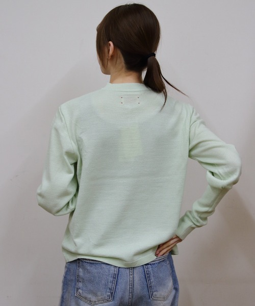 MEYAME（メヤメ） ニット セーター ティアーシェイプニット TEAR SHAPE
