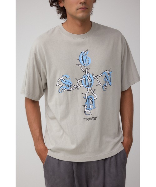 AZUL BY MOUSSY（アズールバイマウジー） tシャツ 「NAS」ビンテージ