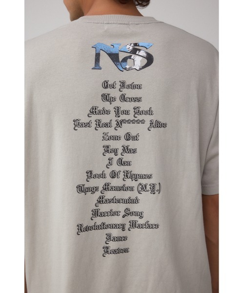 AZUL BY MOUSSY（アズールバイマウジー） tシャツ 「NAS」ビンテージ