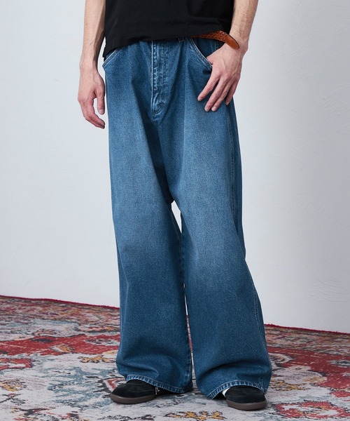 u*n様 Levi's Lee Wrangler デニムパンツ デッドストック Lee（リー） ワイドパンツ ジーンズ Wrangler/ラングラー「US ORIGINAL