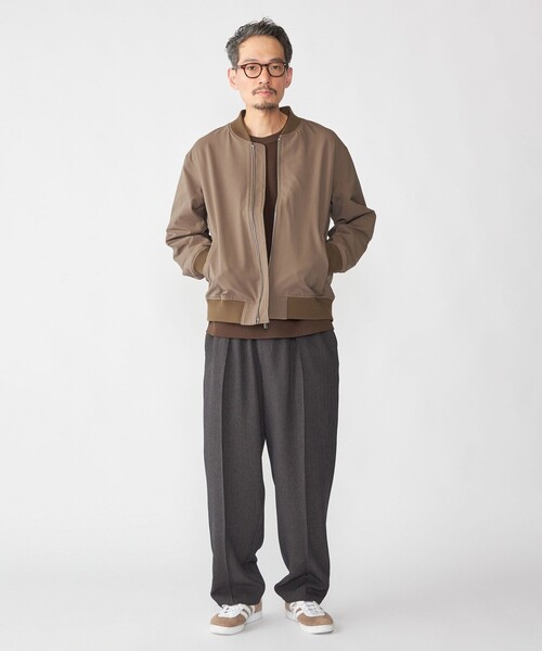 SHIPS（シップス） ブルゾン アウター SHIPS: SOLOTEX(R) ストレッチ