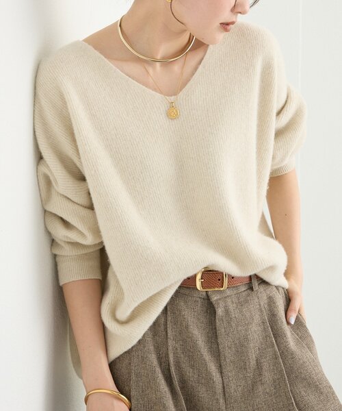 RIVE DROITE（リヴドロワ） ニット セーター 「抜け感シルエット