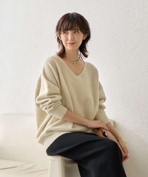 RIVE DROITE（リヴドロワ） ニット セーター 「抜け感シルエット