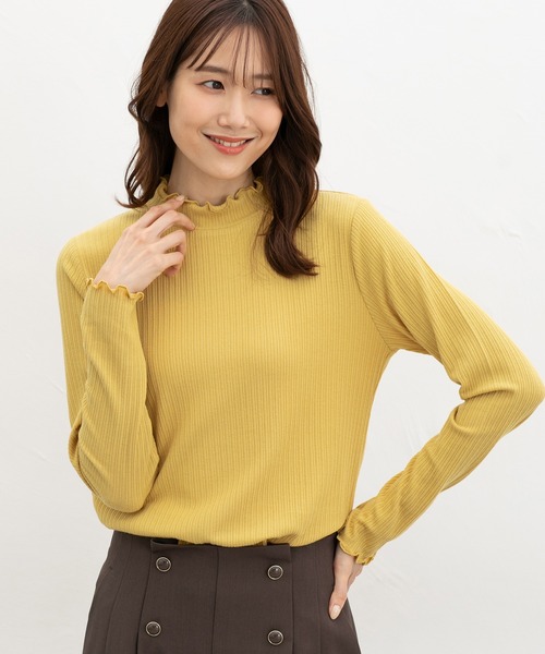 Honeys（ハニーズ） tシャツ メローハイネックT レディース