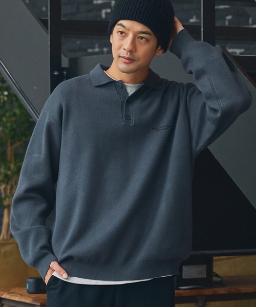 THE CRAFT CREW PRODUCTS セーター ニット 「アンチピリング」オーバー