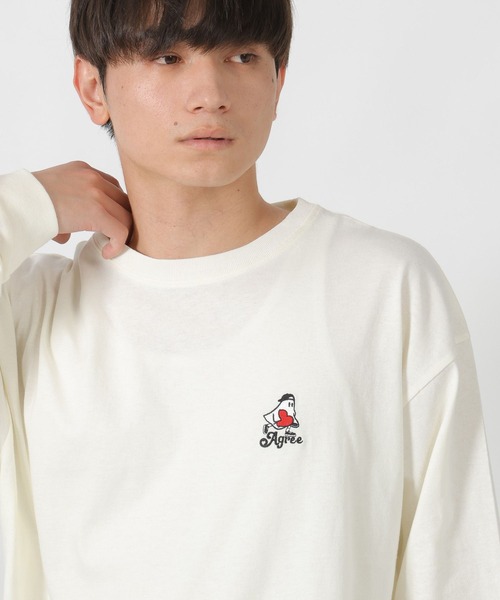 LAKOLE（ラコレ） tシャツ ワンポイントオバケロンT / 592117 メンズ