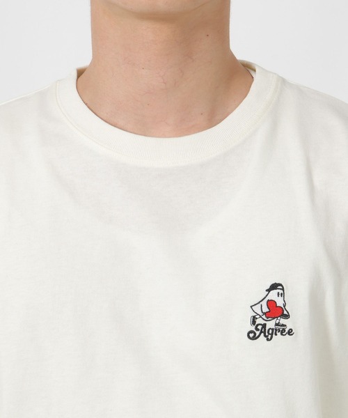 LAKOLE（ラコレ） tシャツ ワンポイントオバケロンT / 592117 メンズ
