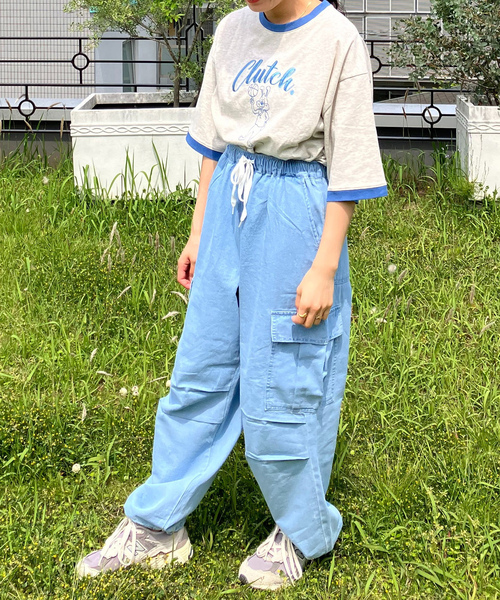 「AS KNOW AS plus」 半袖Tシャツ FREE グレー レディース_画像8