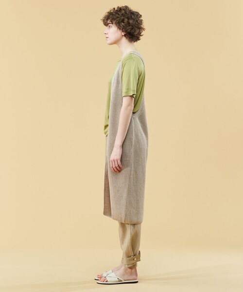 「GALERIE VIE」 ニットカーディガン FREE ネイビー レディース_画像3