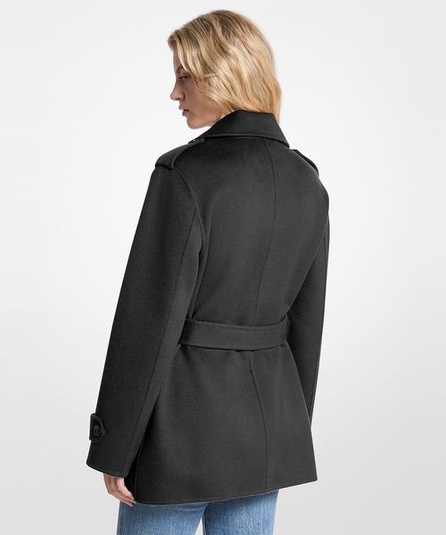 美品　MICHAEL MICHAEL KORS ショートコート MICHAEL KORS（マイケルコース） コート アウター ショート ベルテッド