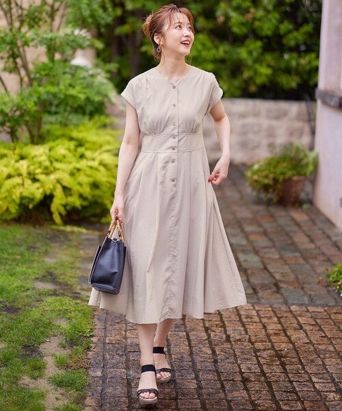 nn様ワンピース2翌日発送 セール】 【洗える】ノルディス2wayジョーゼット タックディテール