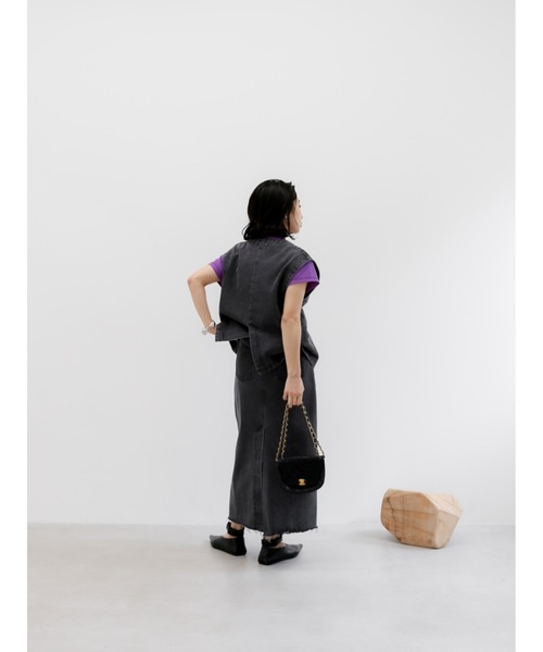「Katrin TOKYO」 ノースリーブブラウス X-SMALL ピンク レディース_画像5