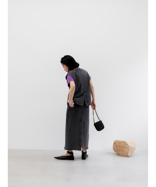 「Katrin TOKYO」 ノースリーブブラウス X-SMALL ピンク レディース_画像6