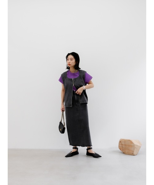 「Katrin TOKYO」 ノースリーブブラウス X-SMALL ピンク レディース_画像7