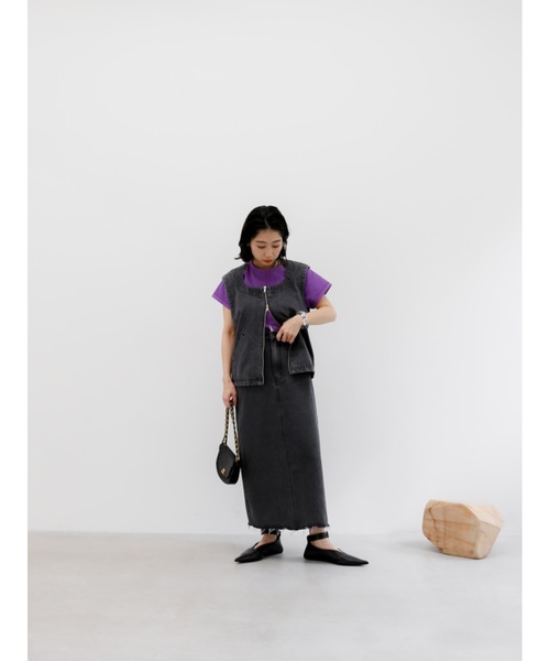「Katrin TOKYO」 ノースリーブブラウス X-SMALL ピンク レディース_画像8