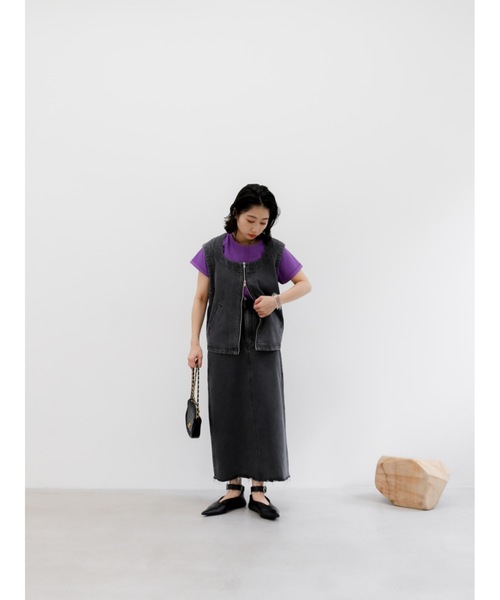 「Katrin TOKYO」 ノースリーブブラウス X-SMALL ピンク レディース_画像9