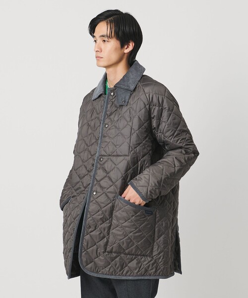 LAVENHAM ダークグレー キルティングコート 10B DAKS×LAVENHAM キルティングコート｜DAKS（ダックス）公式