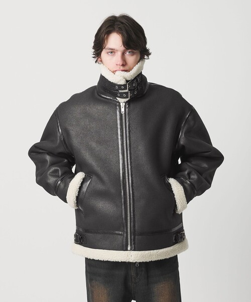 monkey time BEAUTY＆YOUTH UNITED ARROWS ブルゾン アウター ムートン