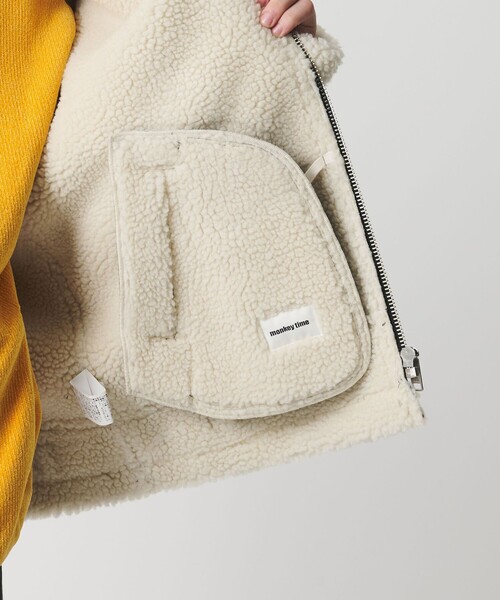 monkey time BEAUTY＆YOUTH UNITED ARROWS ブルゾン アウター ムートン