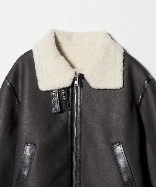 monkey time BEAUTY＆YOUTH UNITED ARROWS ブルゾン アウター ムートン