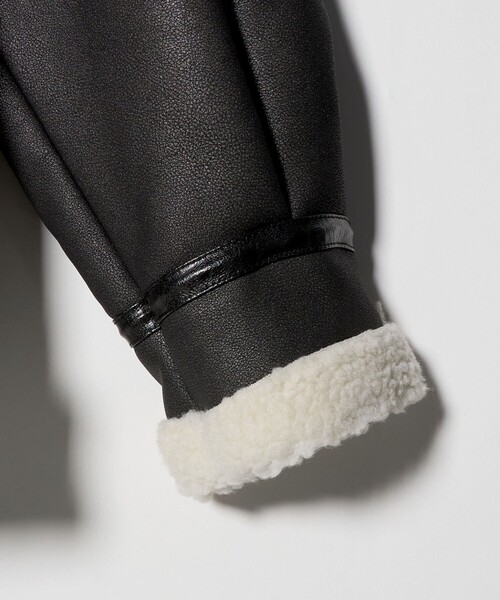 monkey time BEAUTY＆YOUTH UNITED ARROWS ブルゾン アウター ムートン