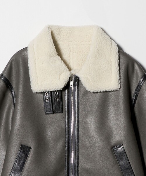 monkey time BEAUTY＆YOUTH UNITED ARROWS ブルゾン アウター ムートン