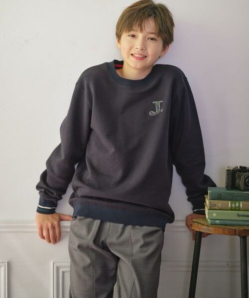 子供服 160cm j.press ジェイプレス トレーナー 2点セット 長袖 J.PRESS（J.プレス） トレーナー 「140-170cm」J. レジメンストライプ