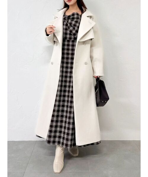 dazzlin（ダズリン） ワンピース ビッグリボンレイヤードワンピース