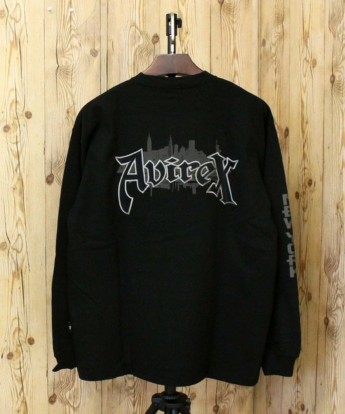 AVIREX（アヴィレックス） tシャツ EMB L/S T-SHIRT 'AVIREX NYC
