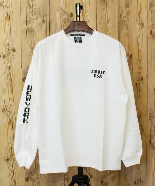 AVIREX（アヴィレックス） tシャツ EMB L/S T-SHIRT 'AVIREX NYC