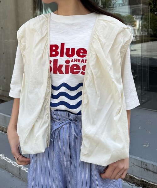 「CIAOPANIC TYPY」 ベスト ONE SIZE アイボリー レディース_画像2