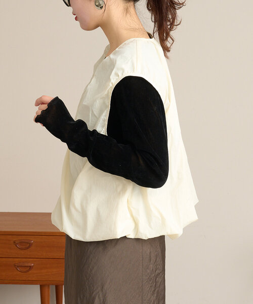 「CIAOPANIC TYPY」 ベスト ONE SIZE アイボリー レディース_画像6