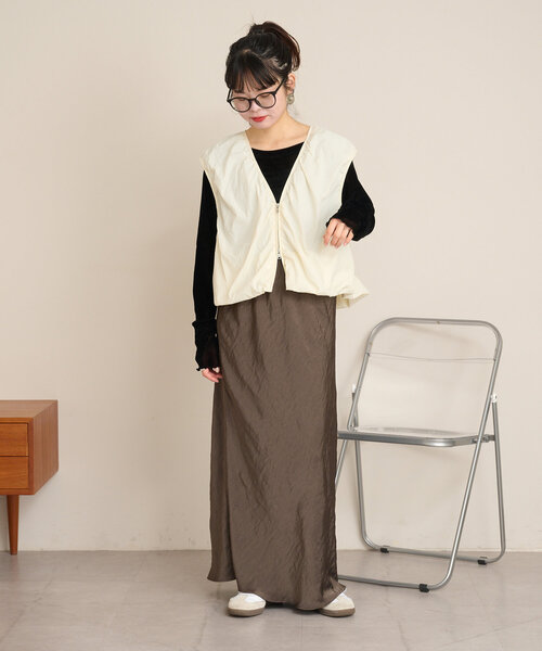 「CIAOPANIC TYPY」 ベスト ONE SIZE アイボリー レディース_画像8