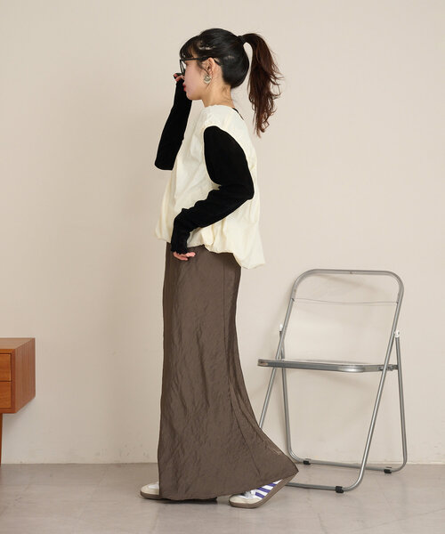 「CIAOPANIC TYPY」 ベスト ONE SIZE アイボリー レディース_画像9