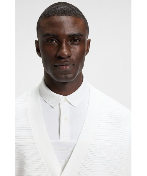 BOSS（HUGO BOSS） カーディガン リラックスフィット ゴルフアート