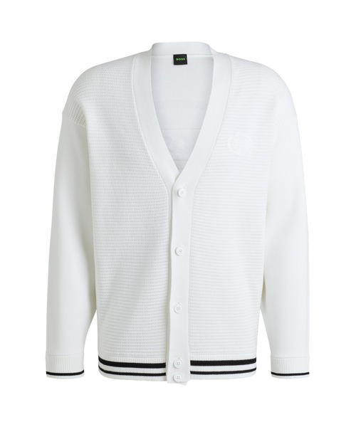 BOSS（HUGO BOSS） カーディガン リラックスフィット ゴルフアート