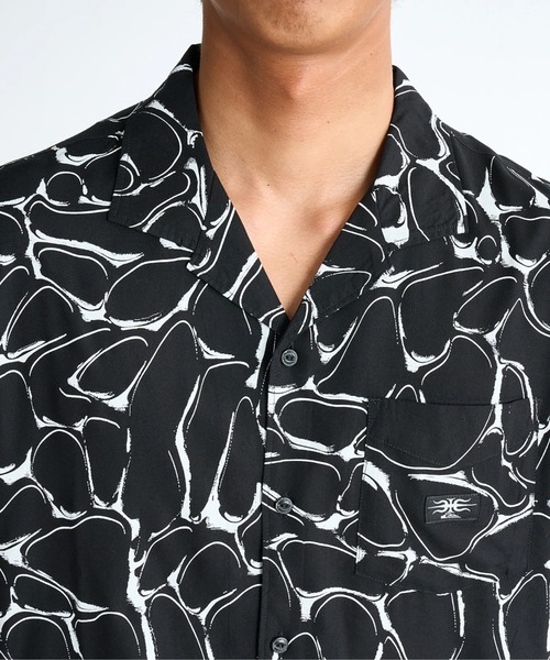 Quiksilver（クイックシルバー） シャツ 半袖 MERCURY CHROME SS SH