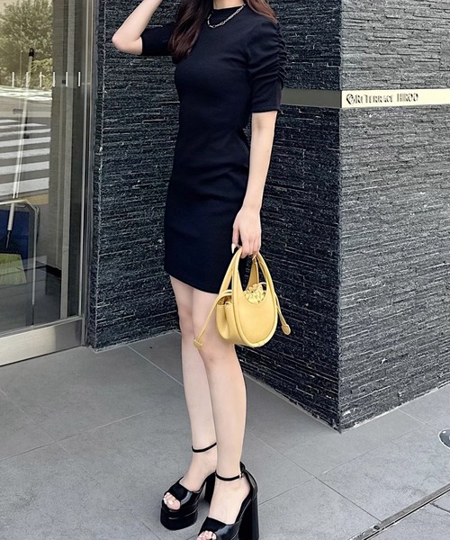 「ROYAL PARTY」 半袖ワンピース FREE ホワイト レディース_画像7