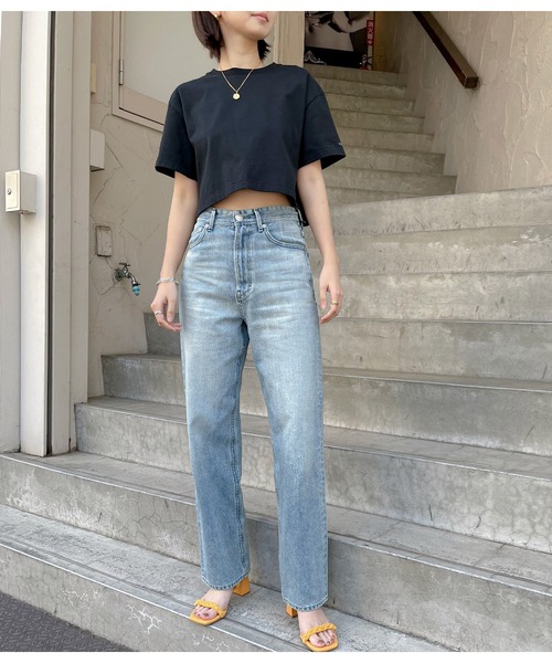 YANUK（ヤヌーク） デニムパンツ 26inch サックスブルー レディース