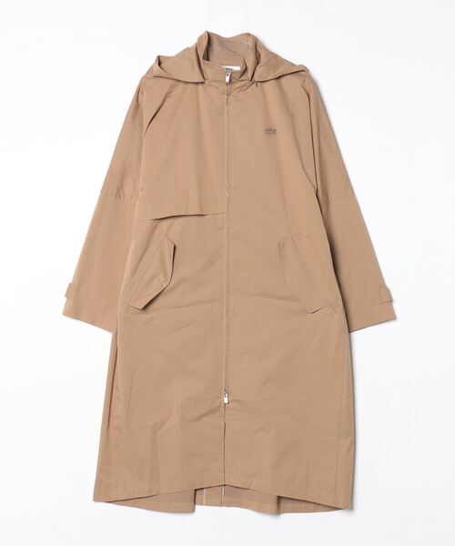 LACOSTE（ラコステ） ステンカラーコート 40 ベージュ レディース