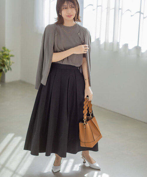 「La TOTALITE」 ニットアンサンブル FREE ピンク レディース_画像5