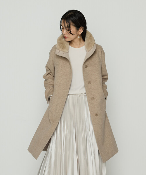 K.T KIYOKO TAKASE（K.T キヨコ タカセ） コート アウター アンゴラ