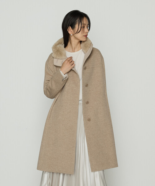 K.T KIYOKO TAKASE（K.T キヨコ タカセ） コート アウター アンゴラ