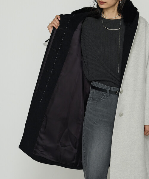 K.T KIYOKO TAKASE（K.T キヨコ タカセ） コート アウター アンゴラ