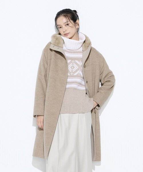 K.T KIYOKO TAKASE（K.T キヨコ タカセ） コート アウター アンゴラ