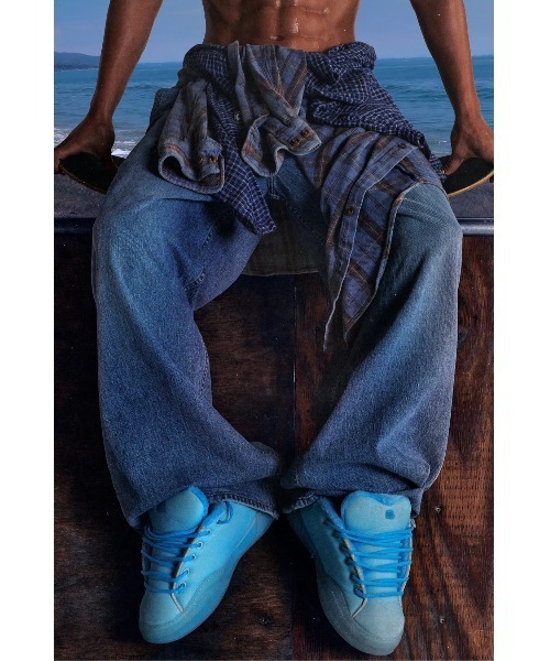 ERL（イーアールエル） スニーカー ELECTRIC BLUE FOAM VAMP SKATE