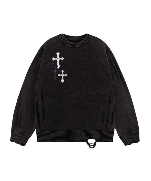 SUPPLIER（サプライヤー） セーター ニット ニット｜Distressed 