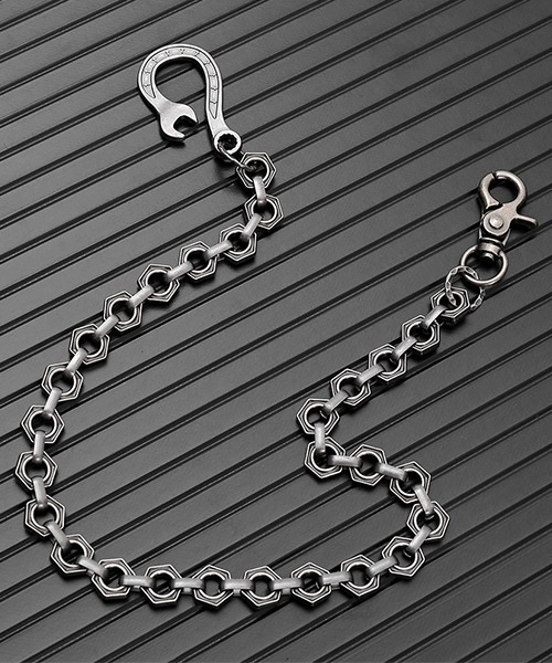 VIBGYOR ウォレットチェーン ナットウォレットチェーン/メンズ(SK