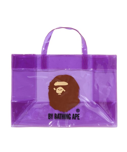A BATHING APE（アベイシングエイプ） トートバッグ APE HEAD CLEAR